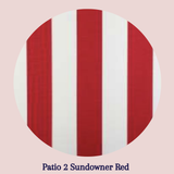 Pool cushions (Striped)