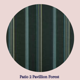 Pool cushions (Striped)