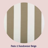 Pool cushions (Striped)