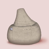 Teardrop corduroy beanbags