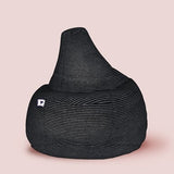 Teardrop corduroy beanbags
