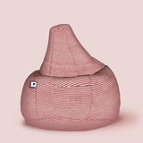 Teardrop corduroy beanbags