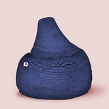 Teardrop corduroy beanbags