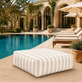 Ottoman (Striped- Patio 2)
