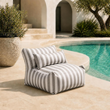 Chair Lounger (Striped- Patio 2)
