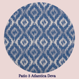 Round beanbag (Patterned)